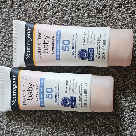 Neutrogena Other - Neutrogena Pure & Free Baby Sunscreen SPF 50  2 Pack